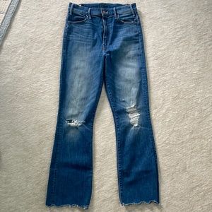 Mother Denim Hustler Ankle Chew